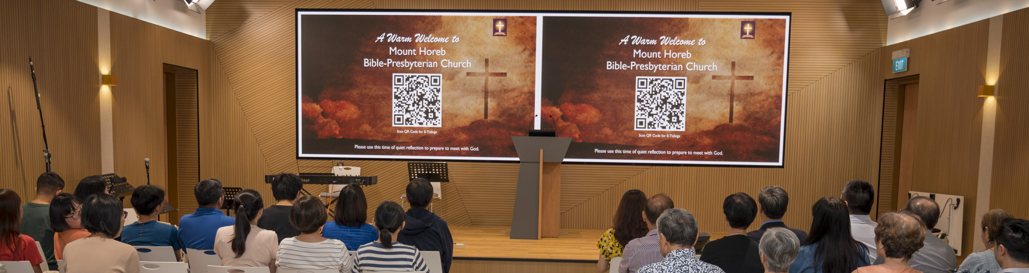 Photo of Mount Horeb Bible-Presbyterian Church Singapore Worship Service
